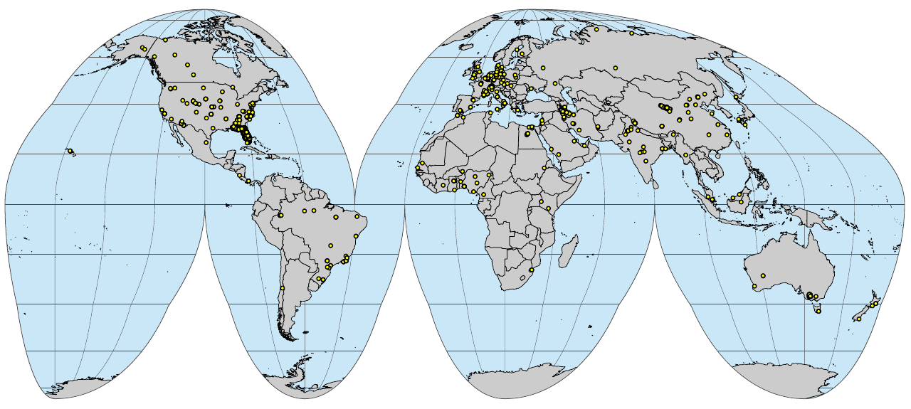 Soil profiles and soil samples with Ksat measurements global compilation